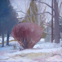 WinterII   12x12   Oil on Canvas   2010